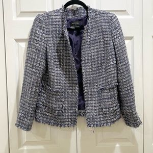 Focus 2000 Blue Tweed Blazer 8